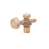 Вентиль газа Intertool для плиты турист газовых баллонов и горелок (W21.8 14LH x W19.8 14DIN4 (GS-0009)