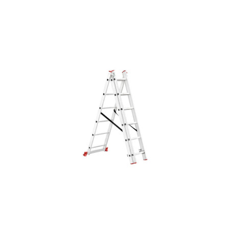 Лестница 3-х раскладная Intertool 3407 мм х 3x6 ступеней (LT-0306)