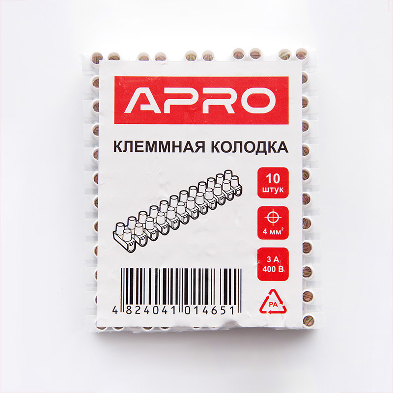 Клеммная колодка Apro 30A x 16 мм² (10 шт.) (TB-A30) (10 шт.)