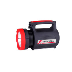 Фонарь аккумуляторный Intertool 1LED x 5Вт (LB-0105)
