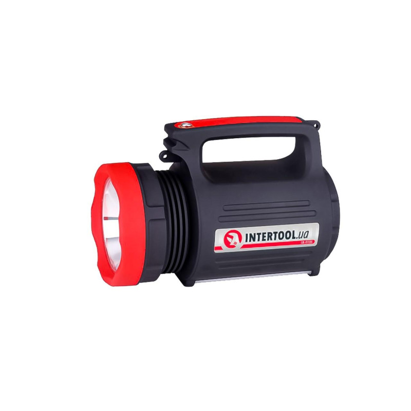 Фонарь аккумуляторный Intertool 1LED x 5Вт (LB-0105)