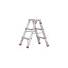 Стремянка двухсторонняя Intertool 660 мм x 3 ступени (LT-1103)