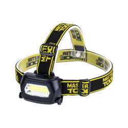 Фонарь налобный Mastertool 1LED x 3 Вт x 3 режима (94-0810)