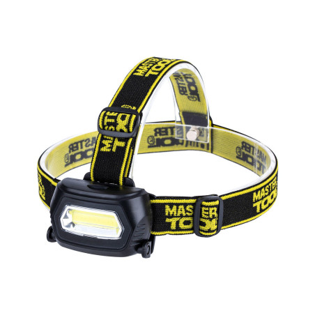 Фонарь налобный Mastertool 1LED x 3 Вт x 3 режима (94-0810)
