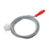 Трос для чистки труб Intertool 6мм x 3м с ершиком (HP-1005)