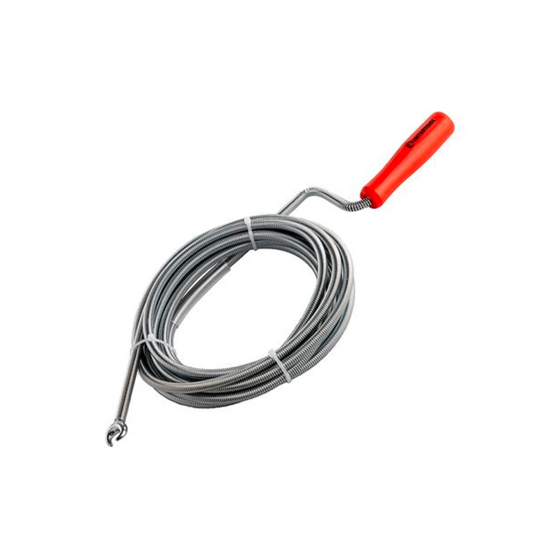 Трос для чистки труб Intertool 9мм x 5м с наконечником (HP-1006)