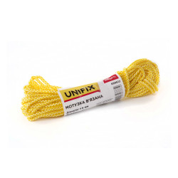 Веревка вязаная Unifix 5мм x 15м ассорти (699614)