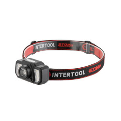 Фонарь налобный Intertool-Storm 3Вт x 120Лм x 1200мAч 7 (LB-0311)