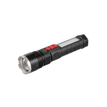 Фонарь ручной Intertool 2+10Вт x 650Лм x 1800мAч 6 (LB-0125)