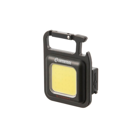 Фонарь брелок Intertool-Storm 3Вт x 350Лм x 500мAч 4 (LB-0160)