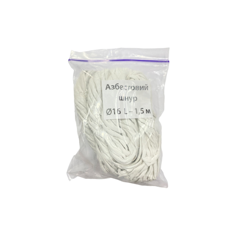 Шнур асбестовый KS-UKR 16х1.5м (KS1615)