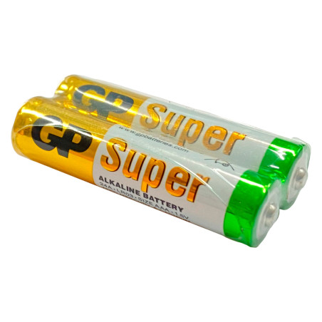 Батарейка щелочная GP Super AAA LR03 (Р-1051) (2 шт.)