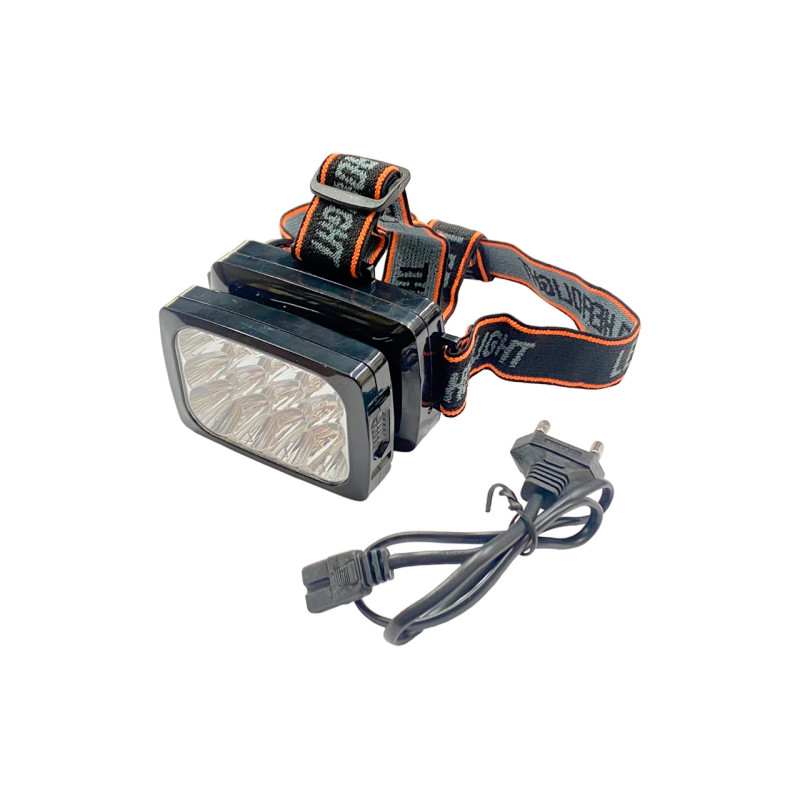 Фонарь налобный Wimpex 12LED x Li-Ion (152-WX1837)