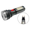 Фонарь ручной Wimpex 160мм x 1LED x 8SMD x 220В (174-WX227)