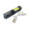 Фонарь тактический X-Balog 95мм x 1LED x 1COB x Li-Ion (160-BL525)