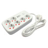 Удлинитель с 6 розетками та 3 USB-портами 2500W 5м (S-VEN-1202-5)