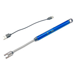 Зажигалка импульсная плазменная ARC BBQ 260мм USB гибкий носик (ATF-9058)