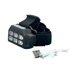 Фонарь налобный аккумуляторный 6SMD (SQ-816)