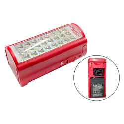 Фонарь переносной 24 LED с Power Bank (4000mAh USB 30 часов) Astra Silver Турция (RD-24 /1125-815)