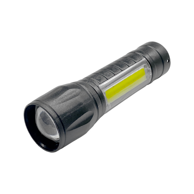 Фонарь ручной аккумуляторный BL-511 с боковой LED-лампой (2 в 1 сетевой заряд) (922-9262)
