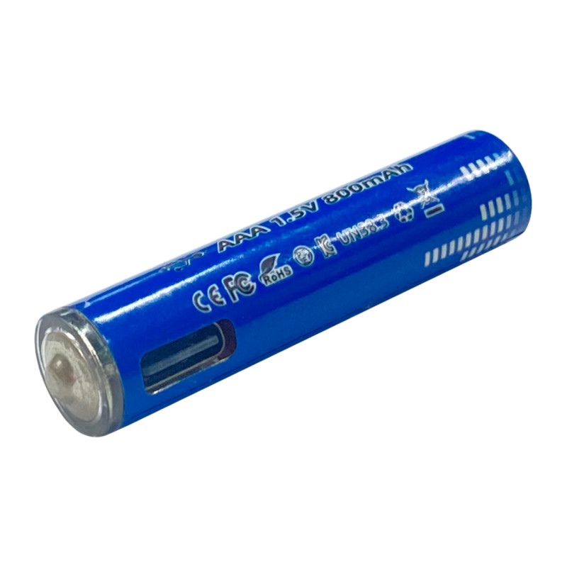 Акумулятор литиевый Wimpex AAA x 800мАч USB (229-WX1433-USB)