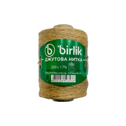 Нить джутовая Birlik- 200г x 200м (ДН-200)