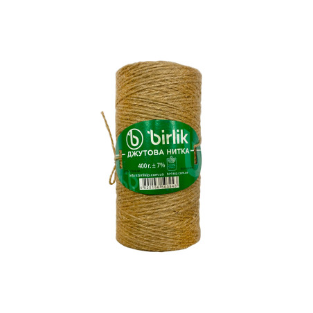 Нить джутовая Birlik- 400г x 400м (ДН-400)