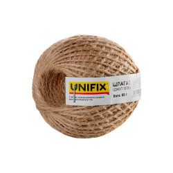Шпагат джутовый Unifix 85г клубок (699649)