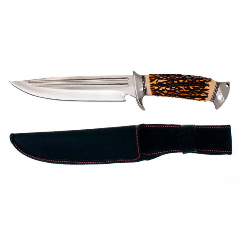 Нож охотничий Columbia 300мм 170+130мм x 300г в чехле (AT-4119)