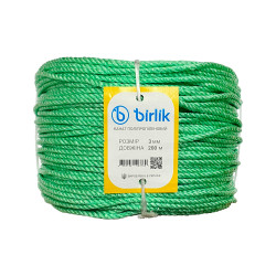 Канат полипропиленовый Birlik 3мм x 200м (КП3200)