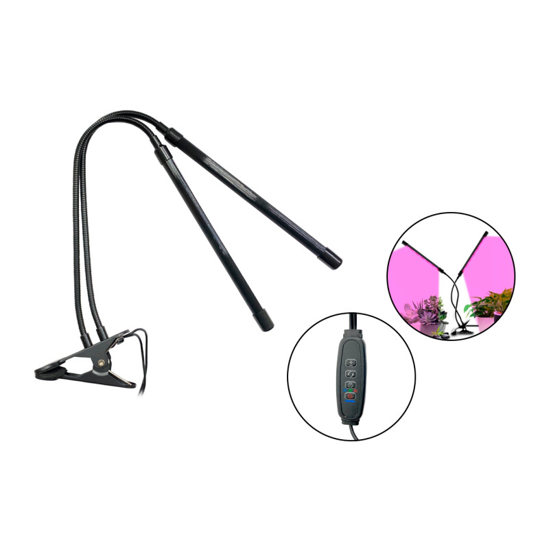 Фитолампа светодиодная Plant Grow Ligh 2 лампы LED (221-2212-2lamp)