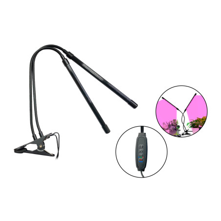 Фитолампа светодиодная Plant Grow Ligh 2 лампы LED (221-2212-2lamp)