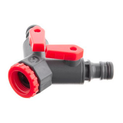Распределитель Intertool двухканальный 1/2" с внутренней резьбой 3/4" и 1" (GE-2003)