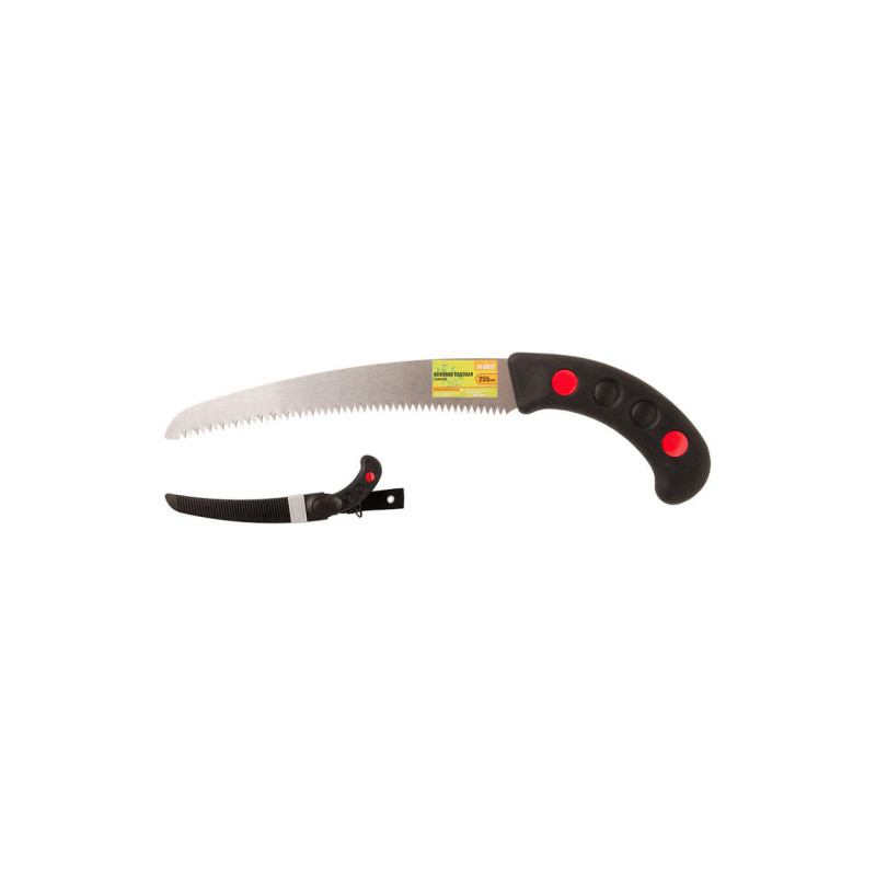 Ножовка садовая Mastertool 255 мм x 7T x 1" x 3D самурай (14-6013)