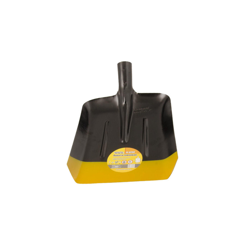 Лопата совковая Mastertool 235 x 285 мм x 0.9 кг черная (14-6256)