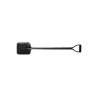 Лопата совковая Mastertool 240 x 285 мм ручка металл (14-6272)