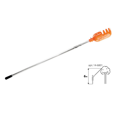 Плодосъемник Mastertool 1.5 x 4 м (14-6801)