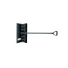 Лопата для снега Intertool 505 x 340 мм с ручкой 1300 мм (FT-2022)