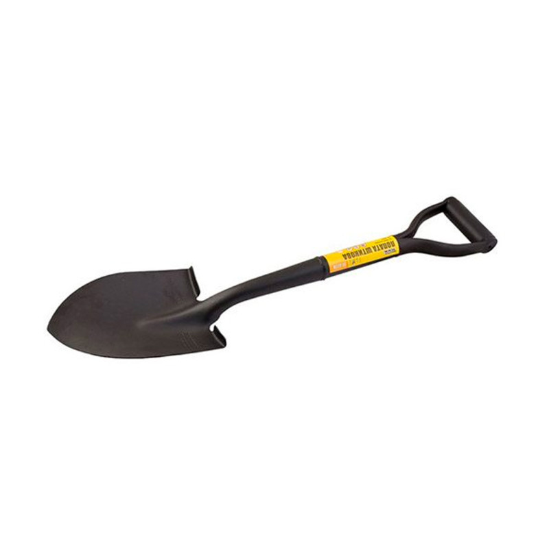 Лопата сапёрная Mastertool 150х205х670 мм з деревянной ручкой (14-6276)