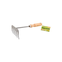 Грабли прямые Mastertool 255 x 95 мм ручка дерево (14-6191)