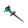 Дождеватель пульсирующий Mastertool 1/2" x 20 м пластик костыль (92-9323)