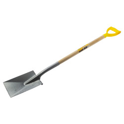 Лопата траншейна Mastertool 290 x 180 мм ручка дерево (14-6270)