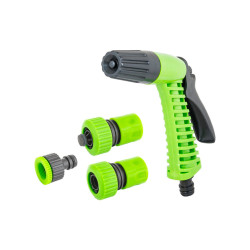 Набор для полива Mastertool 1 пистолет x 1 адаптер x 2 коннектора (4 шт.) (92-9340)