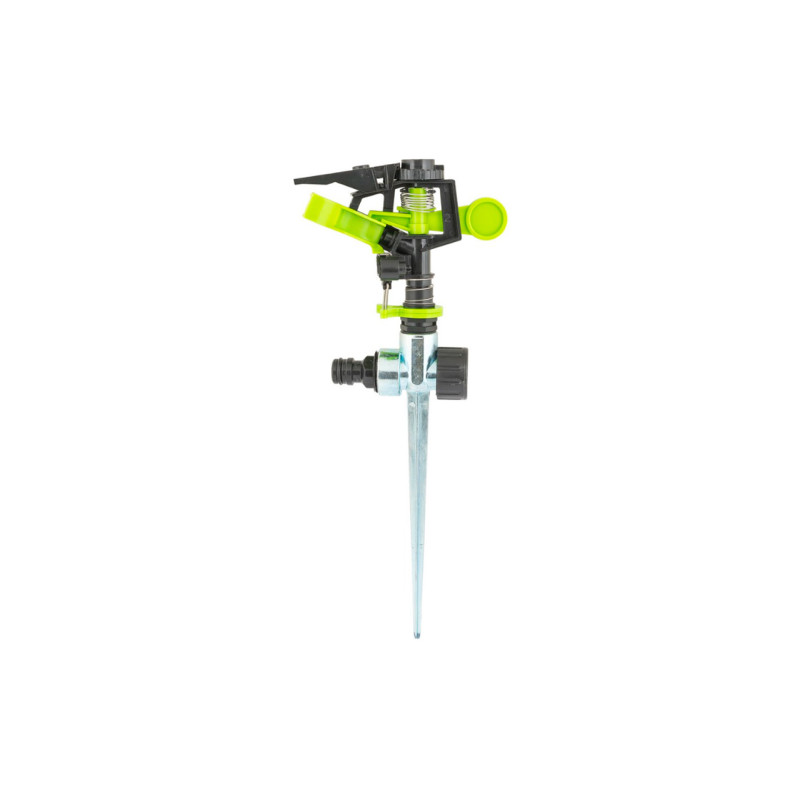 Дождеватель пульсирующий Mastertool 1/2" x 20 м металл костыль (92-9329)