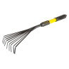 Грабли веерные Mastertool 510 x 160 мм резиновая ручка (14-6168)