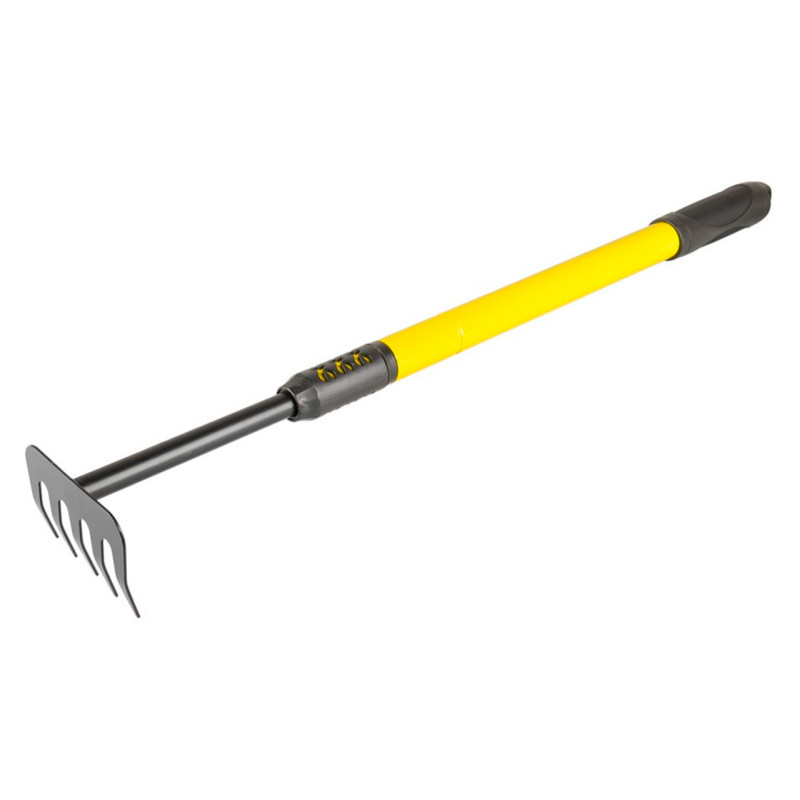 Грабли прямые Mastertool 630-910 x 95 мм резиновая ручка (14-6178)