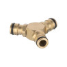 Тройник латунный для коннектора Intertool-Storm 1/2" × 1/2" × 1/2" (GE-1203)