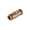 Адаптер латунный для коннектора Intertool-Storm 1/2" × 1/2" (GE-1205)