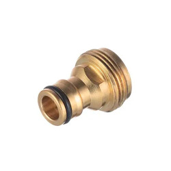 Адаптер латунный Intertool-Storm на коннектор 1/2" с наружной резьбой 1/2" (GE-1201)