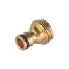 Адаптер латунный Intertool-Storm на коннектор 1/2" с наружной резьбой 1/2" (GE-1201)